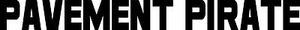 Pavement Pirate country car truck decal 40 windshield banner window sticker 4x4  - Foto 1 di 1