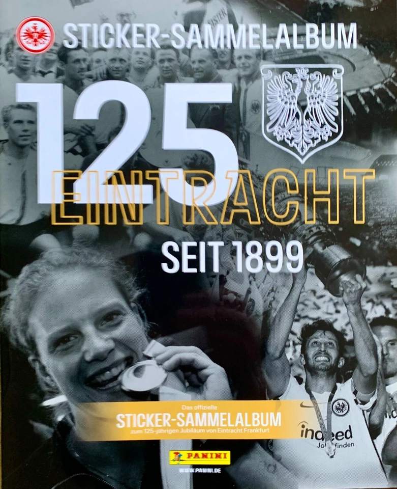 Panini - 125 Jahre Eintracht Frankfurt - Sticker aussuchen auswählen