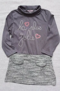 Pretty Turtleneck Dress 'Zoé And Co' Perfect Condition Size 4 Years - Picture 1 of 4