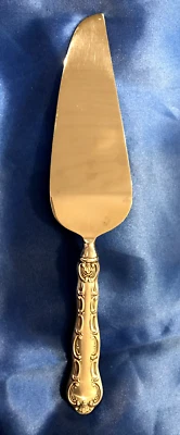 Servidor de pastel dentado Gorham ESTRASBURGO de plata esterlina de 10-3/4" SIN MONO  Foto 1 de 4
