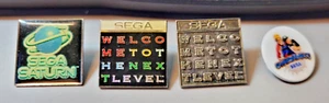 4x Sammler Pin "SEGA "  selten , siehe Fotos - Bild 1 von 5