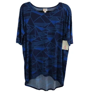 Túnica Top Lularoe Irma Talla Pequeña Triángulos de Origami ¡NUEVA! ¡UNICORNIO! Bonito! - Imagen 1 de 6
