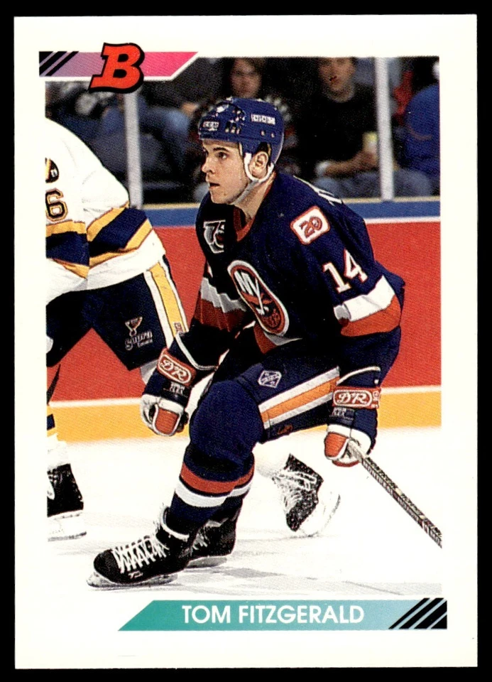 1992 Bowman #369 Tom Fitzgerald - New York Islanders - Image 1 of 2
