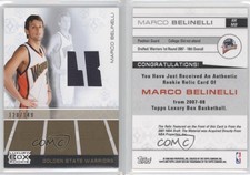 2007-08 Topps Luxury Box Relics Bronze /149 Marco Belinelli #RRMB Rookie RC