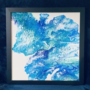 Abstract Acrylic Dutch Poured Painting - Picture 1 of 1