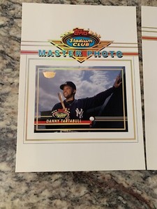 1993 TOPPS STADIUM CLUB MASTER PHOTOS: LOT OF 5 NEW YORK Yankees & Mets