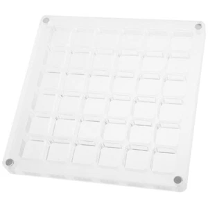 Nail Charms Container Acrylic Jewelry Organizing Box Multi-grid Storage - Picture 1 of 12