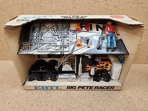 Vintage Rare Steel ERTL Big Pete Racer Peterbilt Truck New W/Box Damage READ - Picture 1 of 10