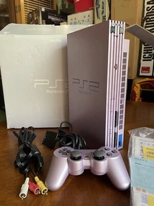 Sony PlayStation 2 - Sakura Pink Console PS2 - Japan NTSC-J Tested In Stock - Picture 1 of 24