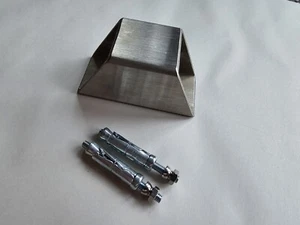 STAINLESS S Anchor Wall/Ground bolt Down Security Lock Bike Cycle Motorbike Quad - Picture 1 of 3