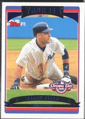 Derek Jeter 2006 Topps Opening Day #96 New York Yankees Legend HOF Captain - Image 1 of 2