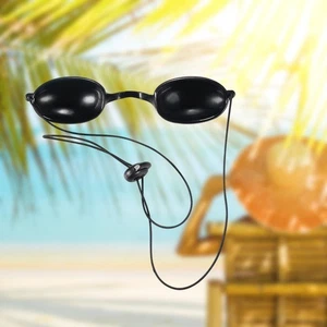 Flexible Suave Banco de Sol Gafas Protección para los Ojos Gafas para Planchar Negro Eyeshield - Imagen 1 de 7