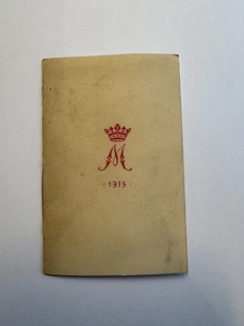 WW1 Princess Mary New Year's Card 1915 Excellent Condition - Picture 1 of 3