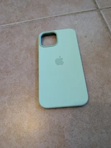 Apple Silicone Phone Case with MagSafe for iPhone 12 Pro Max (light green) - Zdjęcie 1 z 2
