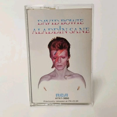 David Bowie Aladdin Sane AYK1-3890 Cassette — 第 1/4 张图片