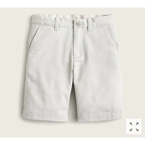 New Crewcuts Stretch Stanton Chino Shorts Size 5 Stone Adjustable Waist L9995 - Picture 1 of 6