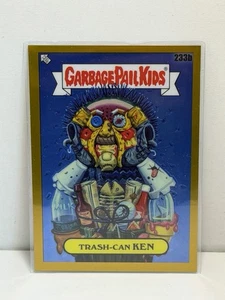 2023 MÜLL EIMER KINDER CHROME SERIE 6 GOLD #233b Mülleimer Ken /50 - Bild 1 von 2