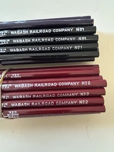 40er Vintage Wabash Railroad Company Bleistift Posten Wiederverkauf Großhandel - Bild 1 von 3