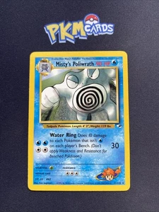 Pokemon TCG Misty’s Poliwrath Gym Heroes 31/132 Regular Rare LP. - Picture 1 of 3