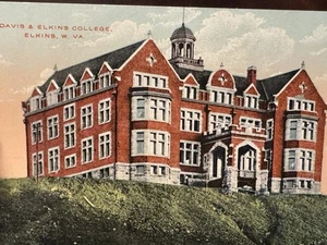 ELKINS WV - Davis & Elkins College - Cartolina PC del 1912 - Foto 1 di 3