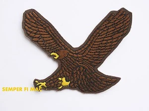 PARCHE DE SOMBRERO DE ÁGUILA BANDERA DE ESTADOS UNIDOS EJÉRCITO MARINES MARINA MARINA FUERZA AÉREA USCG PIN UP WOW - Imagen 1 de 1