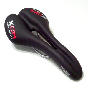 gobike88 XON XSD-02 Saddle, Hollow Design, Cr-Mo Rail, 265g, Black, G87 - Picture 1 of 3