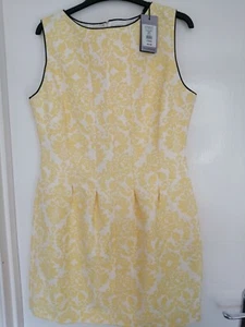 Coast Matilda Dress Yellow size 14 - Picture 1 of 10