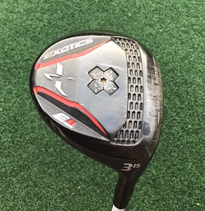 Tour Edge Exotics E8 Fairway Wood 3 Wood 3W 15° Project X 6.0 Stiff RH 43.75in - Picture 1 of 12