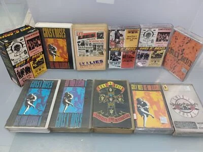 Guns N Roses Orig Cassette tape INDIA indian version Collector Auction RARE !! - Image 1 of 4