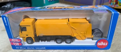 SIKU 2938 CAMION SPAZZATURA ARANCIONE - Immagine 1 di 2