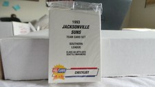1993 JACKSONVILLE SUNS MINOR LEAGUE TEAM SET FLEER PROCARDS FACTORY SEALED NICE