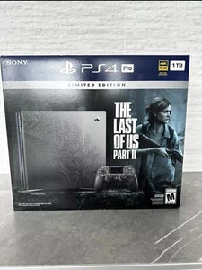 PlayStation 4 Pro (PS4) The Last Of Us Pt 2 Limited Edition Console Sealed TLOU2 - Picture 1 of 6