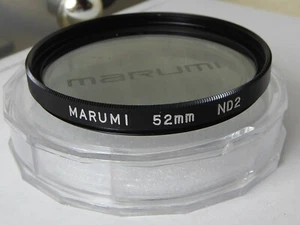 marumi quality ndx2 nd2 nd2x 52mm filter neutral density - Picture 1 of 2