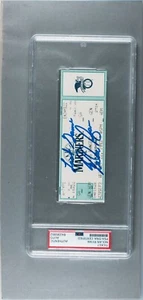 Nolan Ryan Final Game Autographed- Full Ticket PSA - Texas Rangers - Picture 1 of 2