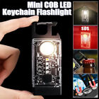 1000Lm Mini Bright Led Flashlight Keychain Magnetic Pocket Torch Rechargeable