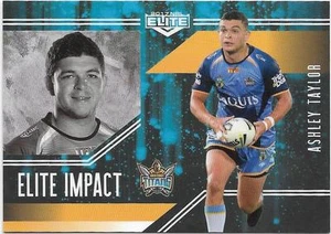 2017 NRL Elite Impact (EI 20 / 64) Ashley TAYLOR Titans - Picture 1 of 1