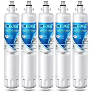 5 PACK Fit For GE RPWF WATER SENTINEL WSG-4 Refrigerator Water Filter Icepure - Picture 1 of 8