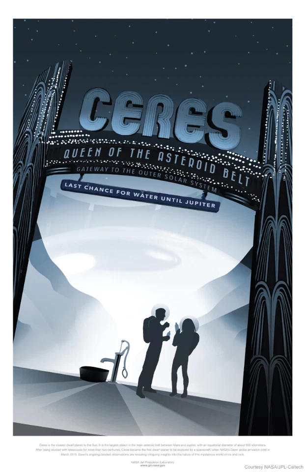 Ceres Visions of the Future Poster - [11'' x 17''] - Image 1 of 1