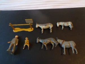 VINTAGE TAYLOR & BARRETT DONKEY RIDE & SIGN  AS LISTING &  AS PHOTOS - Picture 1 of 3