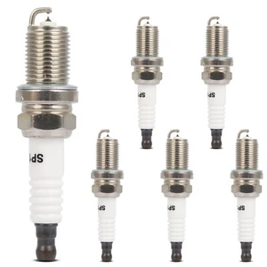 Iridium Spark Plugs 6x Fits Chrysler Sebring Dodge Stratus Mitsubishi 3.0L - Bild 1 von 6