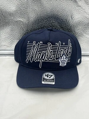 Toronto Maple Leafs NHL '47 Navy Script Hitch Rope Adjustable Snapback Hat - Image 1 of 4