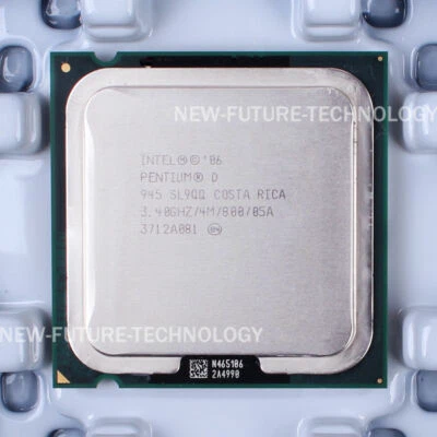 Intel Pentium D 945 SL9QQ 3.4 GHz Dual-Core LGA 775 800 MHz CPU Processor - Image 1 of 4
