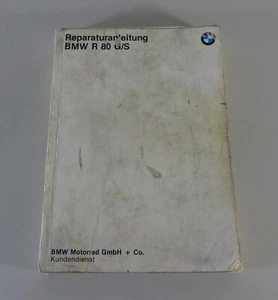 Werkstatthandbuch / Reparaturanleitung BMW Motorrad R 80 G/S Stand 07/1983 - Bild 1 von 8