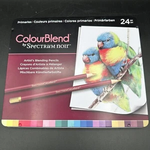 Spectrum Noir ColourBlend Artist's Blending Pencils Tin 24pc Primaries - Picture 1 of 8