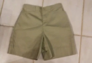 Girls 14 Simply Basic khaki tan School shorts Euc - Picture 1 of 1