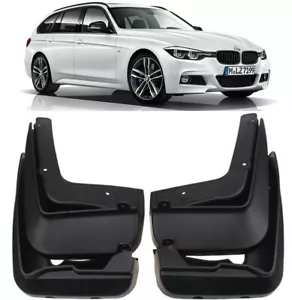 Genuine Splash Guards Mud Flaps FOR 2012-2018 BMW 3 Series F31 Touring M Sport - Picture 1 of 8