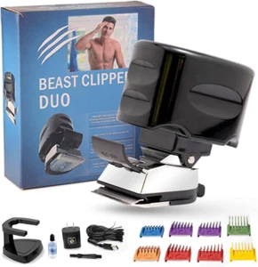 Beast Clipper Duo : Ultimate Home Haircut & Grooming Kit for Men/Women - DIY Hai - Picture 1 of 12