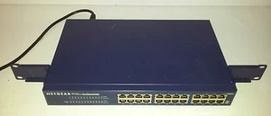 SWITCH RACKABLE NETGEAR JFS524 24 ports Garantie 3 Mois - Photo 1/2