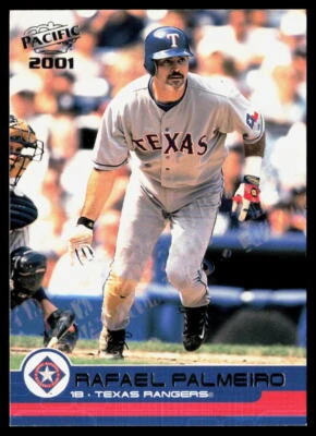 Rafael Palmeiro 2001 Pacific Retail LTD #431 #/85 LIGHTLE TOUCHED CORNERS - Image 1 of 2