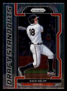 2021 Panini Prizm Draft Picks Draft Standouts #4 Zack Gelof